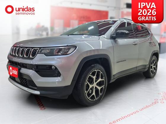 JEEP COMPASS 1.3 T270 TURBO FLEX LONGITUDE AT6